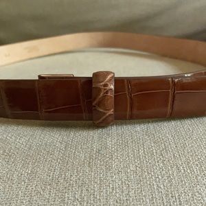 Brooks Brothers Alligator Belt Strap